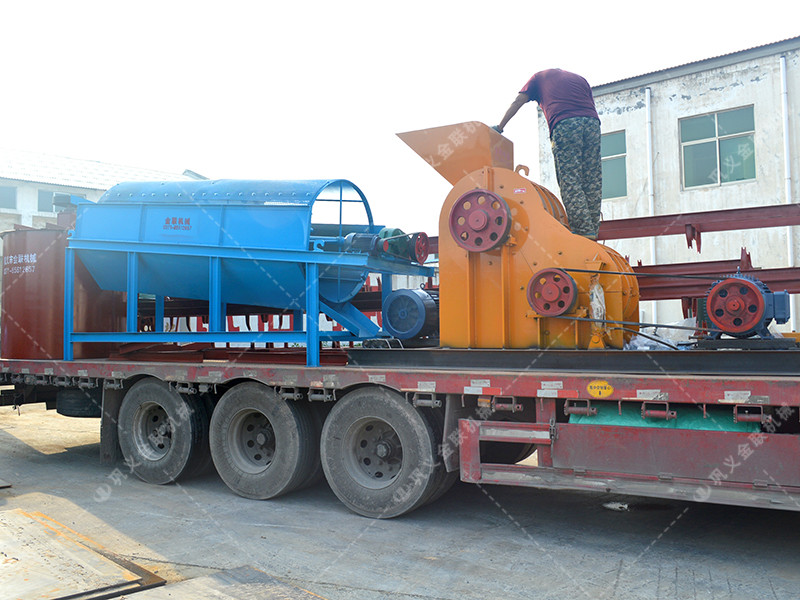 雙級(jí)粉碎機(jī)生產(chǎn)線發(fā)往云南瀾滄破錳礦