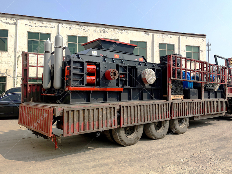 金聯機械生產的1510液壓對輥制砂機怎么樣？附現場案例